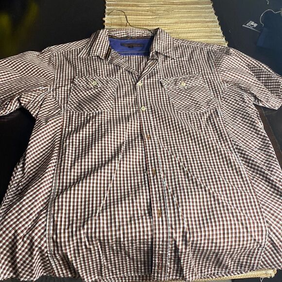 EUC Ben Sherman SS dress shirt size L - Picture 1 of 6